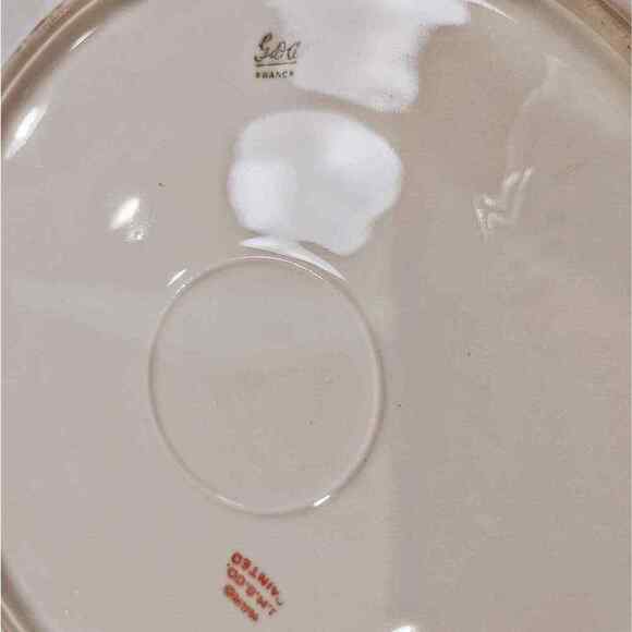 Antique Gold Orchid France GDA J.H.S. Co. Stouffer Hand Painted 1900's - Picture 5 of 10